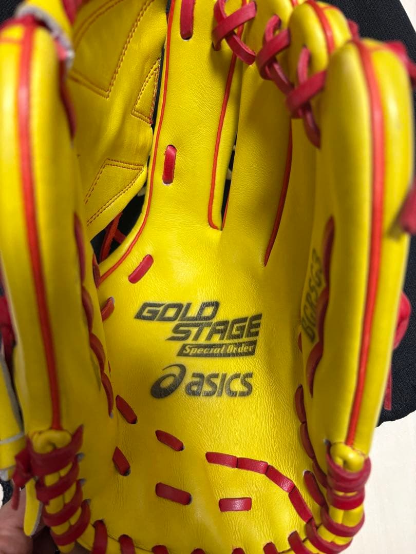 アシックス　ゴールドステージ　内野手用グローブ
