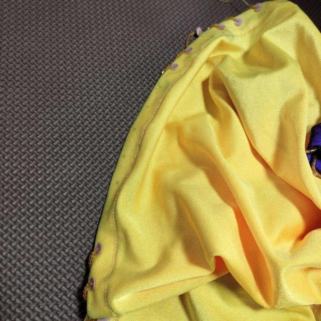 ベリーダンス衣装★黄紫！エジプシャンスタイル