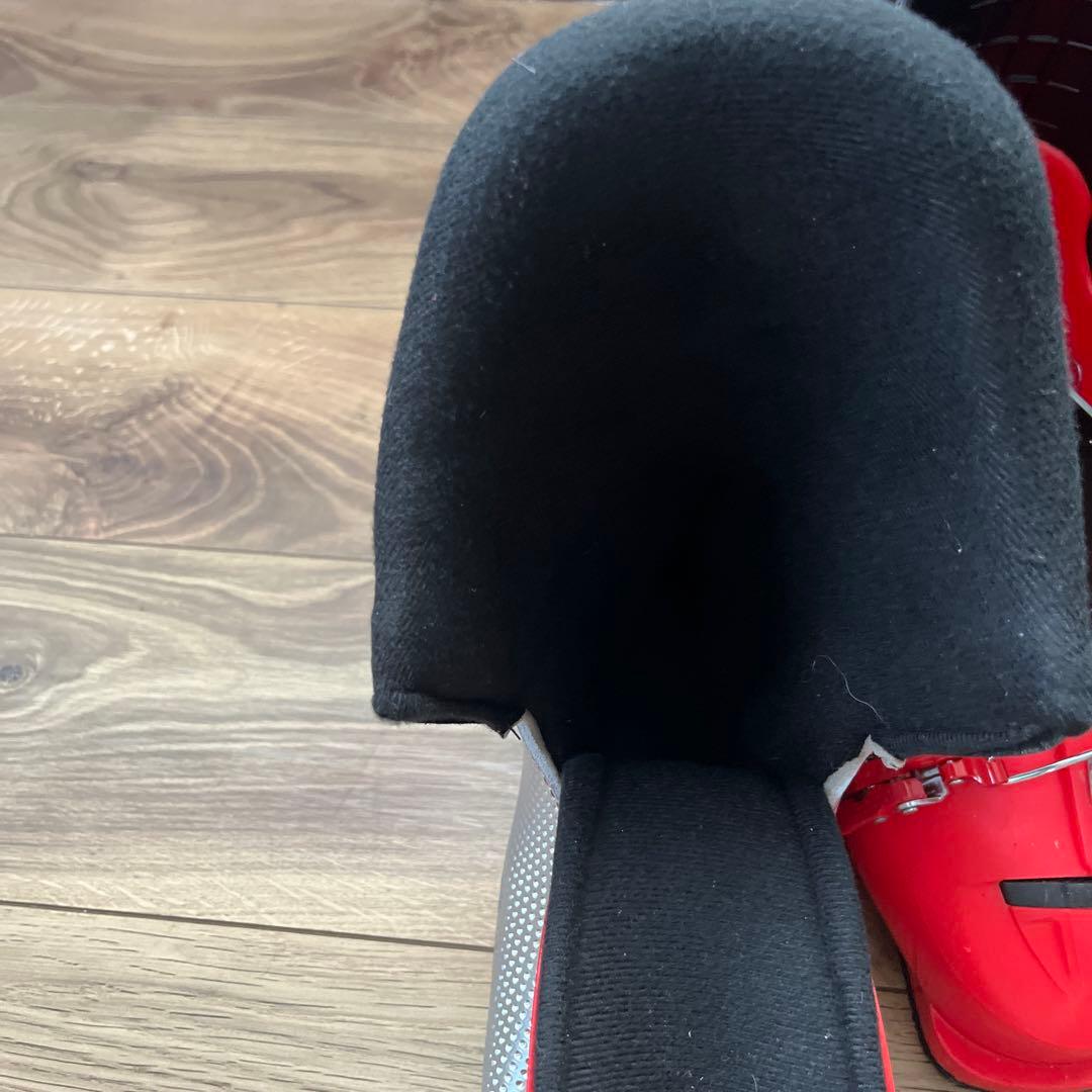 赤 スキー用ブーツ 24.0-24.5