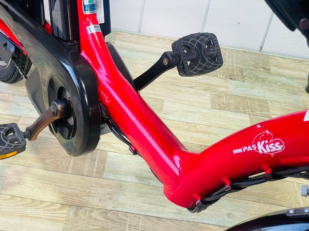 3007ヤマハ8.7アンペア3人乗り対応20インチ子供乗せ　電動アシスト自転車