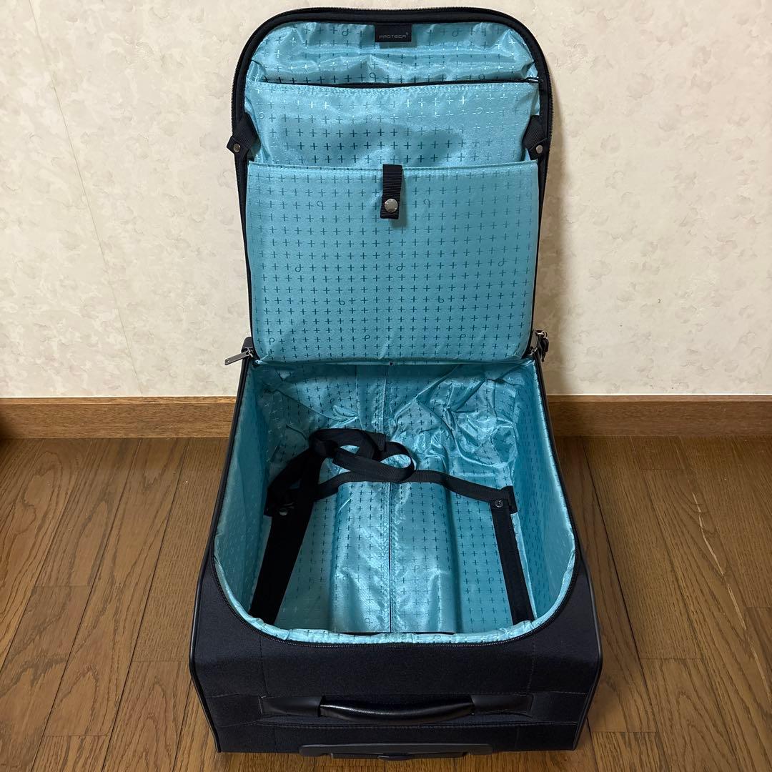 Proteca プロテカ ソフトスーツケース トラベルキャリー　ブラック