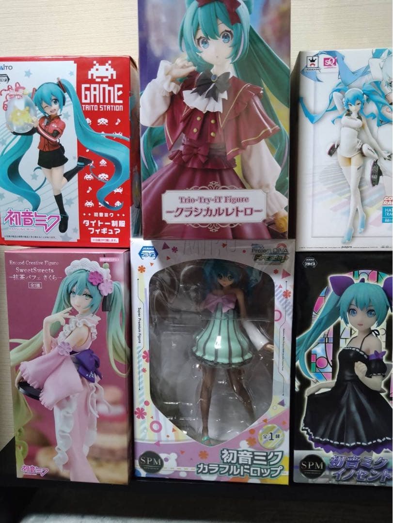 初音ミク フィギュアまとめ売り　6点　未開封