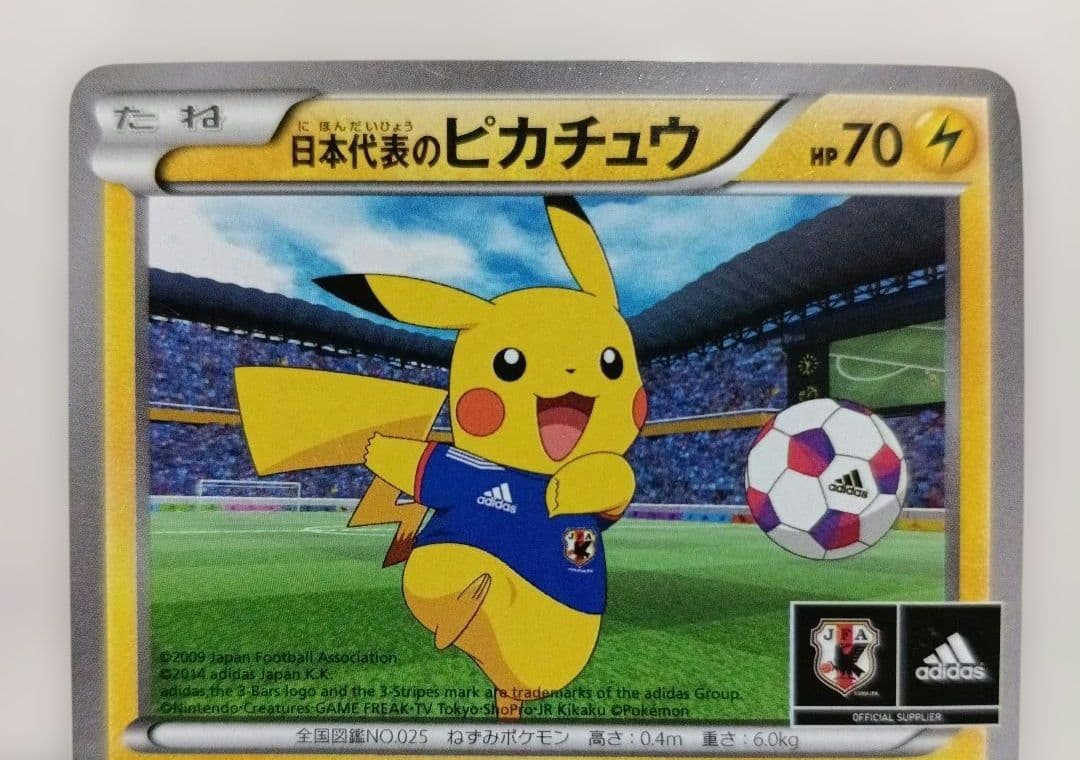 日本代表のピカチュウ：ポケモンNewモン! Book付録 050\XY-P