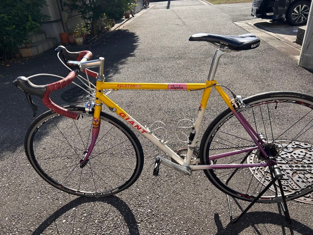 GIANT Peloton 6500 90年代クロモリフレーム