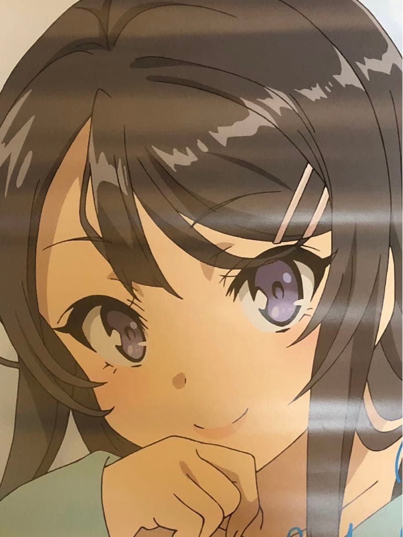 【非売品】青春ブタ野郎はバニーガール先輩の夢を見ない 桜島麻衣 B2 ポスター