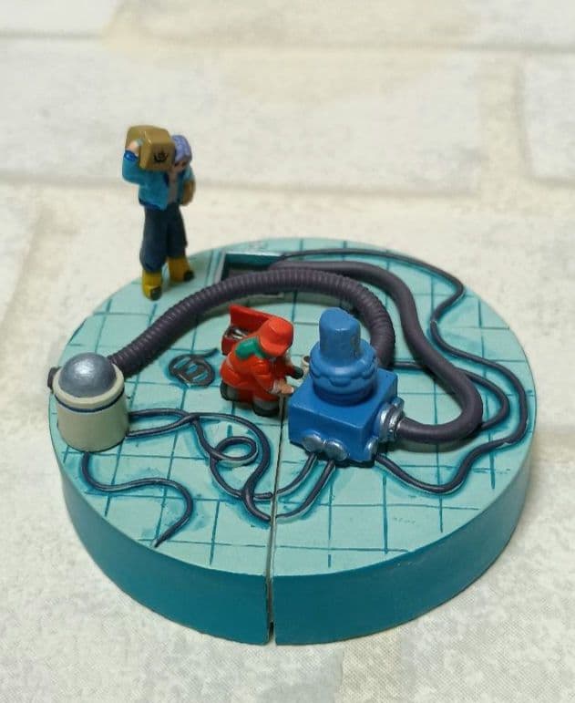 ドラカプ　ボーナスパーツ タイムマシン　ブルマ ＆ トランクス　ドラゴンボール