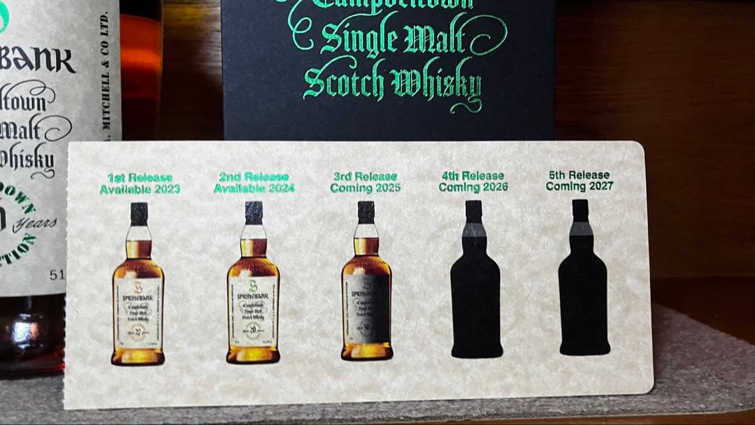 スプリングバンク　カウントダウン　26年　第二弾