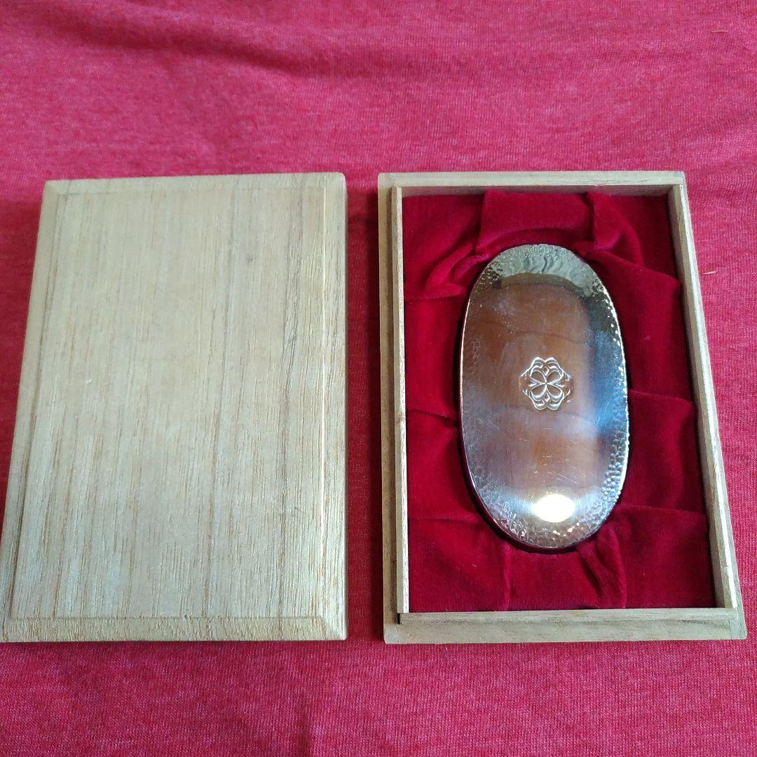 純銀。シルバー製。小物入れ。61グラム。第一ホテル東京。薄い平たいケース。中古。