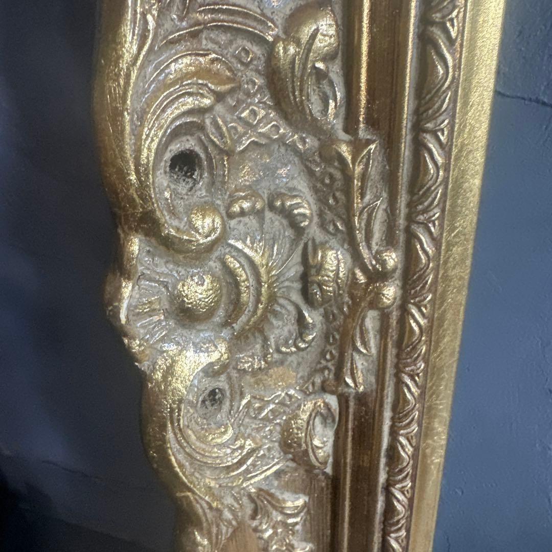 瞬間的お値下げ‼️ゴールド アンティークフレーム 大きめ‼️ディスプレイなどに❣️