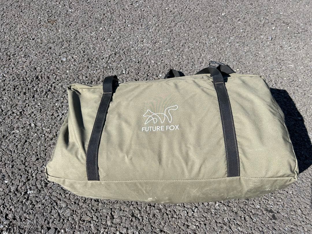 美品⭐︎FUTURE FOX FOX BASE軍幕キャンプテント　焚き火可能