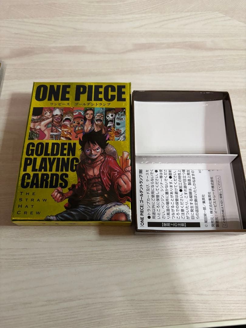 A*︎様 ワンピース　ゴールデントランプ　原作絵　扉絵