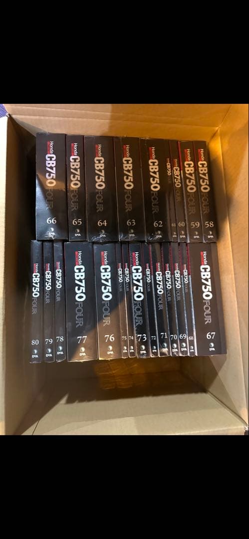 DeAGOSTINI CB750FOUR 未組み立て 全巻セットcbホンダ