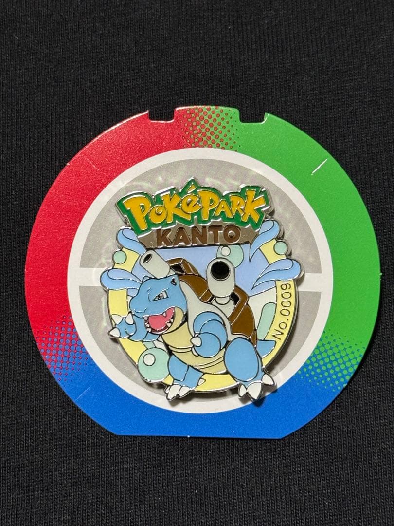 ポケパークカントー ピンバッジ カメックス カメール