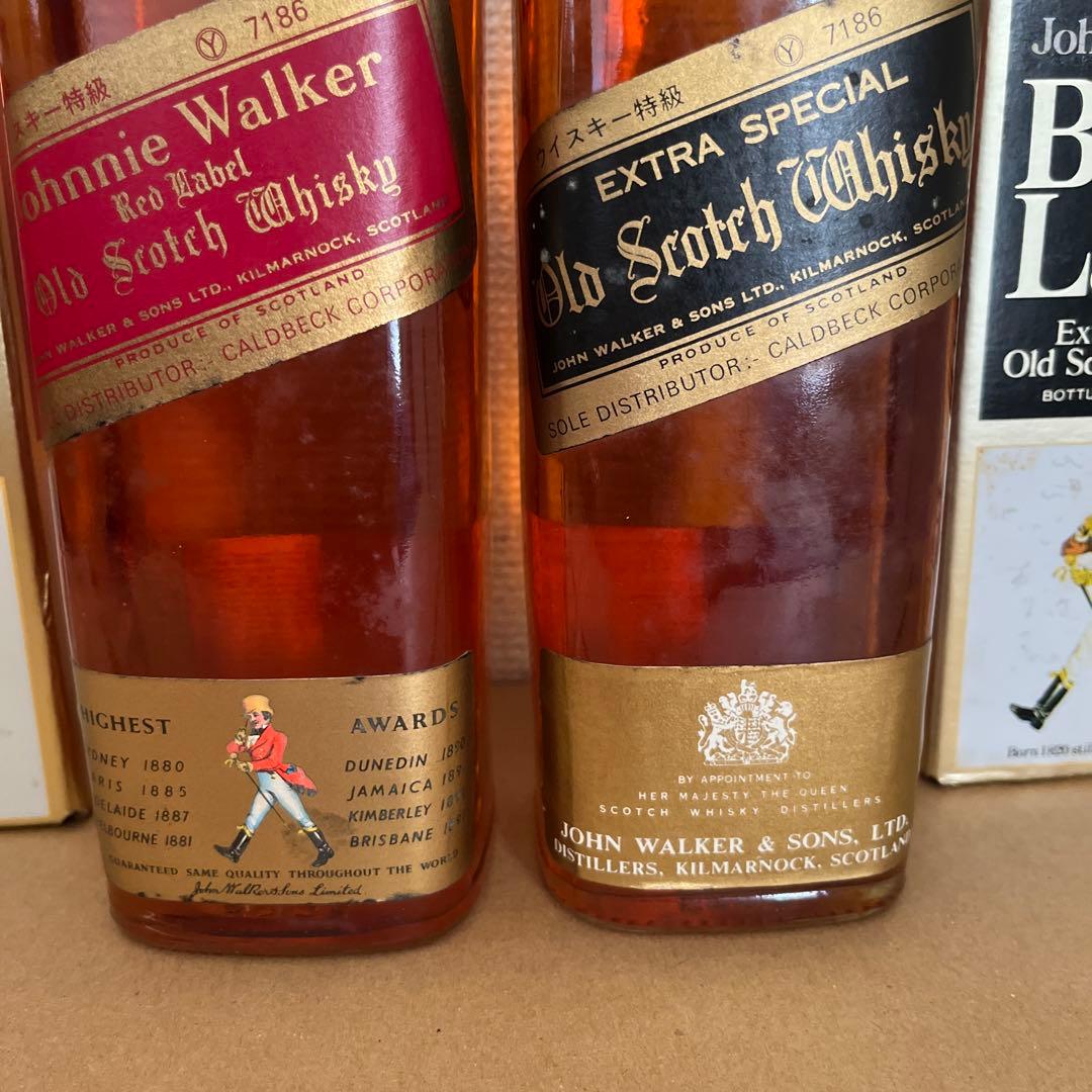 ジョニーウォーカー　ブラック　レッド　古酒　760
