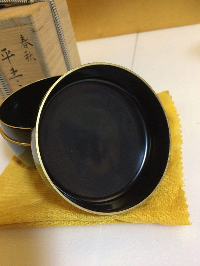 茶道具 棗 おそらく未使用品 共箱付き