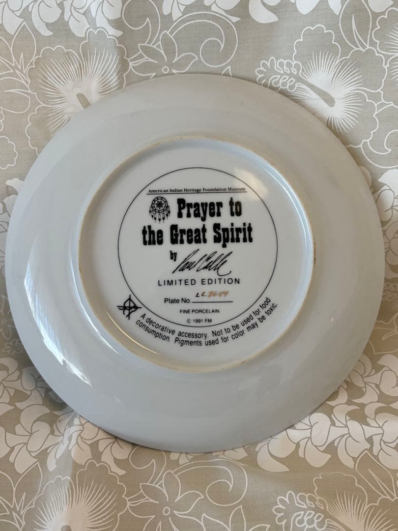 フランクリンミントGreat Spirit, Guide My Hand 限定版
