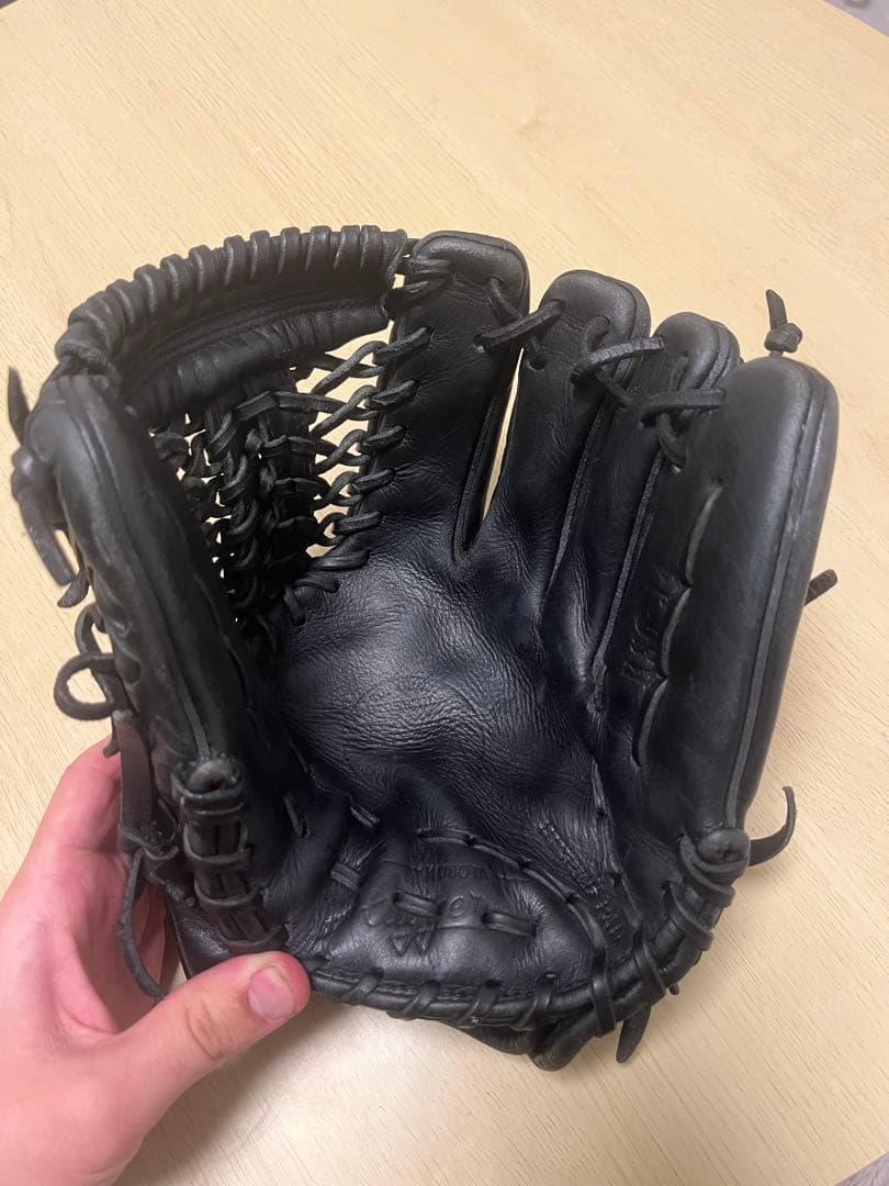 久保田スラッガー 軟式グローブ 黒
