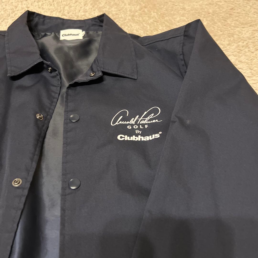 クラブハウス　アーノルドパーマー　コーチジャケット　ネイビーL