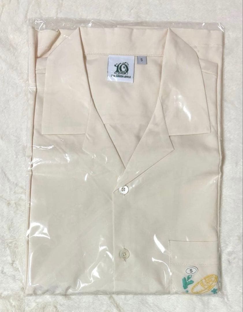 Mrs. GREEN APPLE オープンカラーシャツオフホワイト