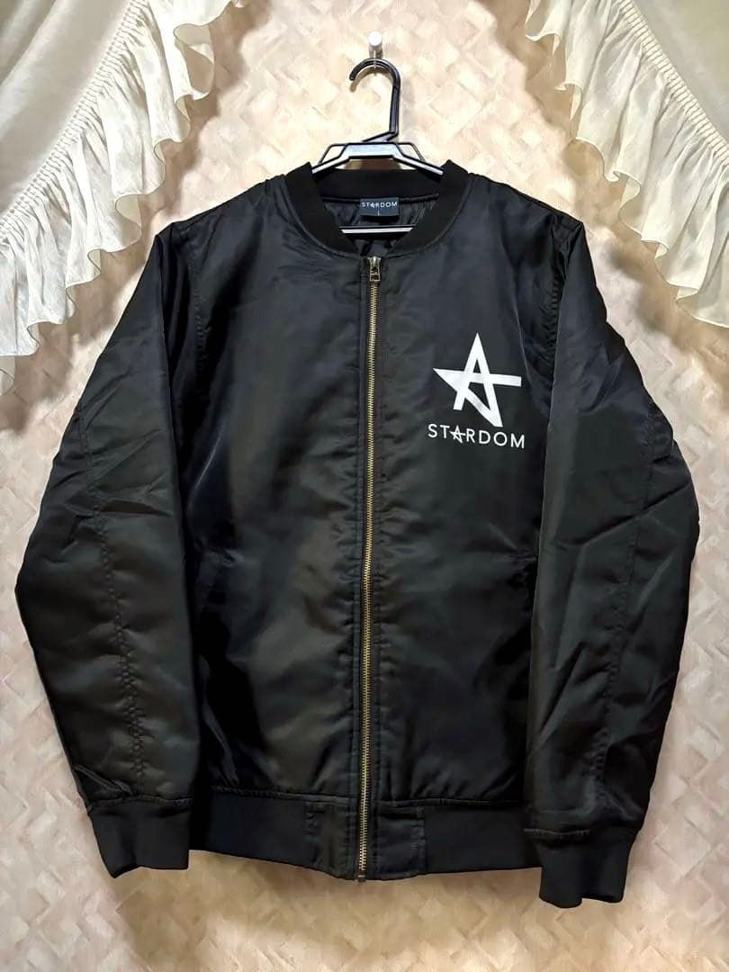 試着のみ STARDOM 岩谷麻優 MA-1 ジャケット スターダム 女子プロ