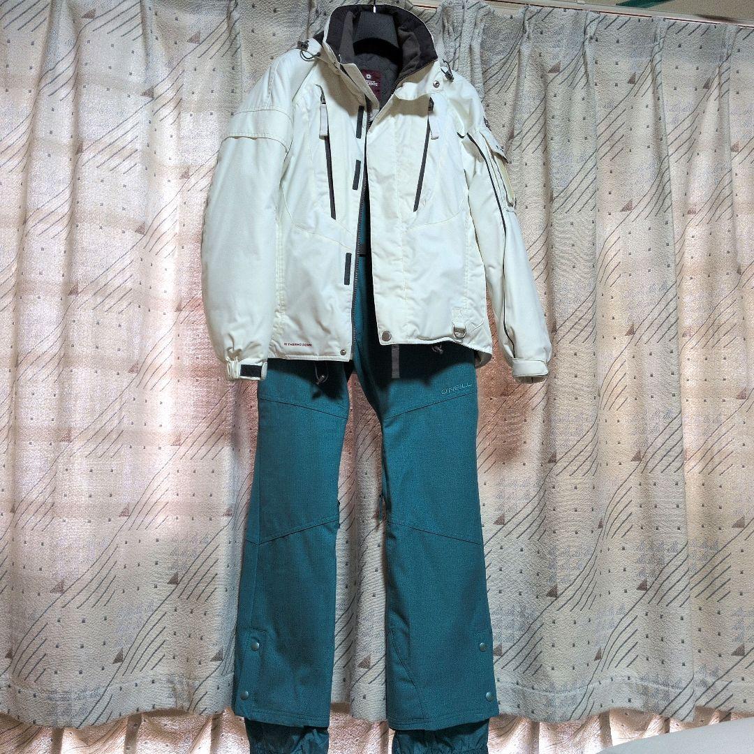 【週末値下げ14日迄】スキーウェア／DESCENTE 上衣& ONEILLパンツ