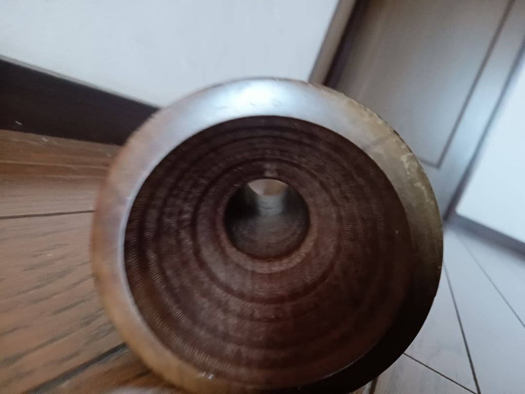 和楽器 小鼓胴 孔雀の羽