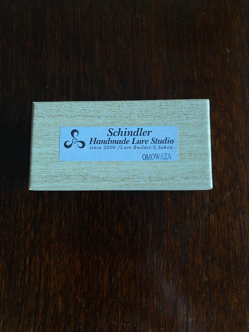 新品未使用 シンドラー 重技 フラッシュパール ハンドメイドミノー