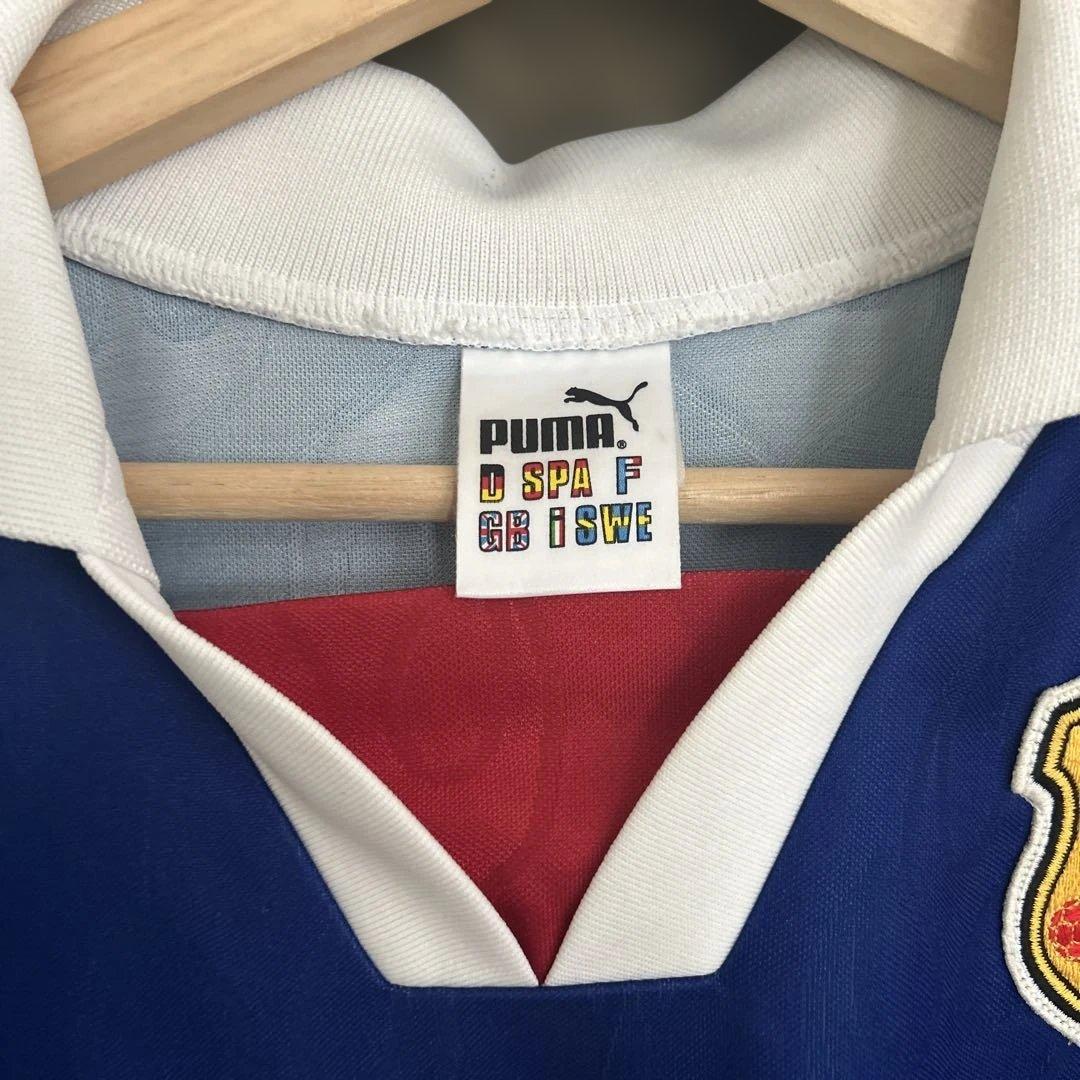 96年　日本代表　プーマ　炎　三浦知良　カズ サイズL程　正規品　ヒットユニオン