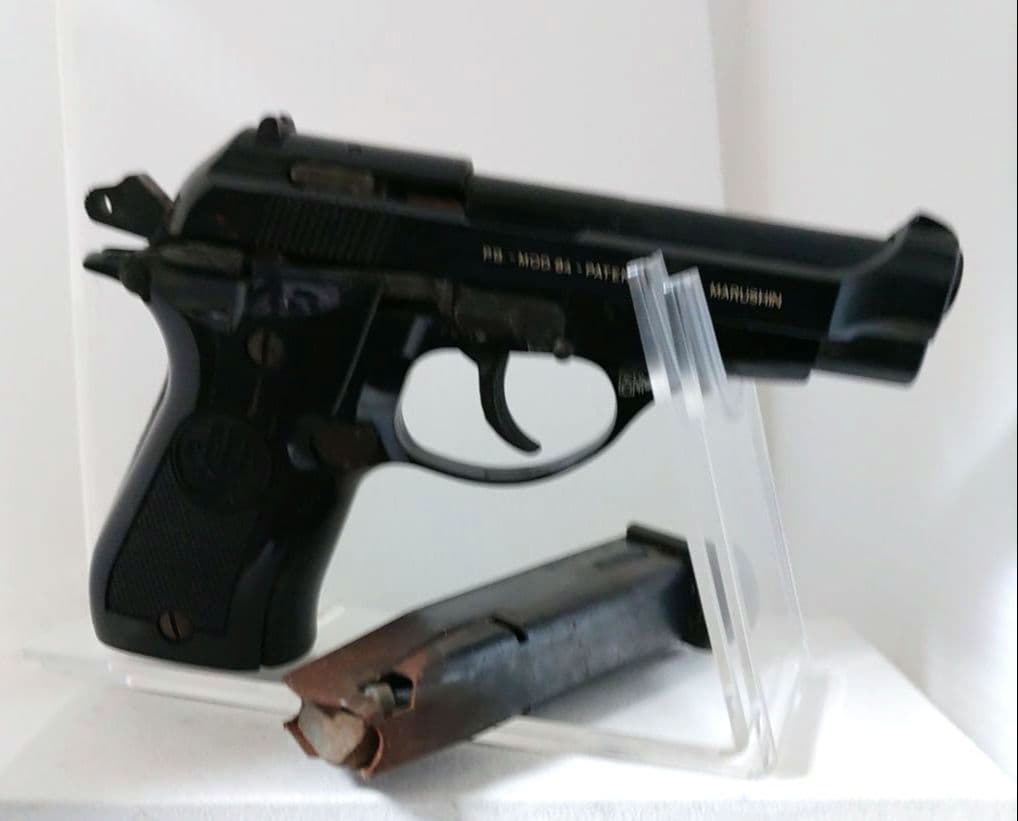 モデルガン マルシン【ベレッタM84】2丁ジャンク