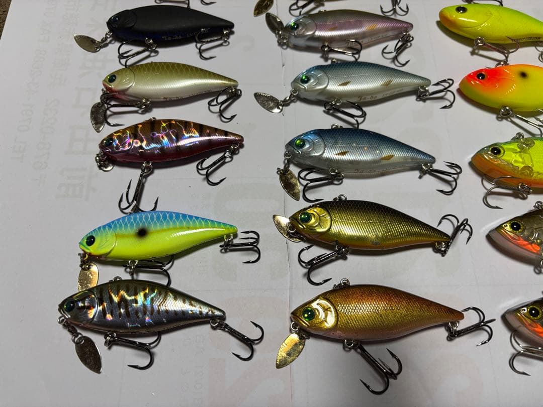 バイブレーションルアー37個セット