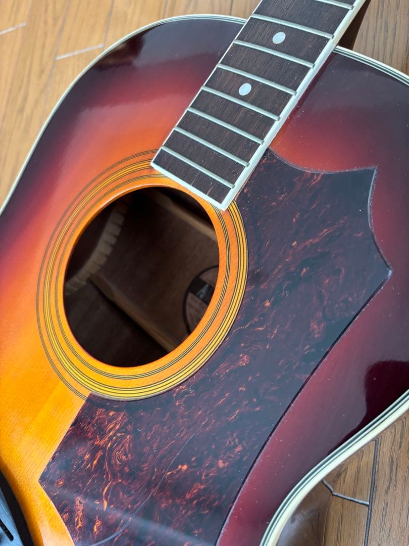 h*p様 希少　縦ロゴMorris MG-30 アコギ　90'sヴィンテージ