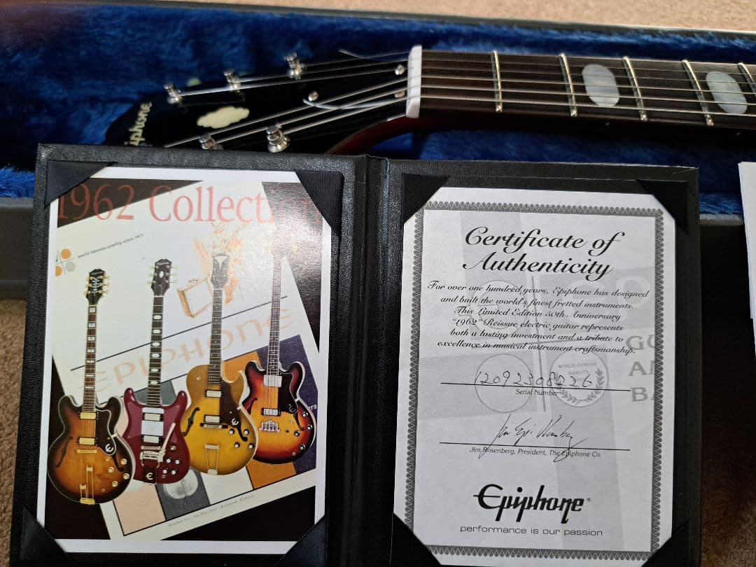 Epiphone1962.50thAnniversaryクレストウッドカスタム