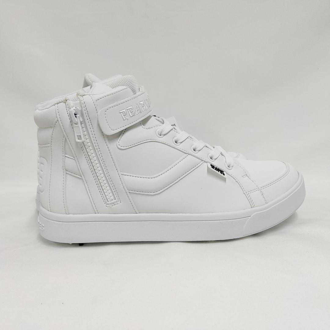 ○★新品 未使用 パーリーゲイツ ミドルカット ゴルフシューズ ホワイト25.5