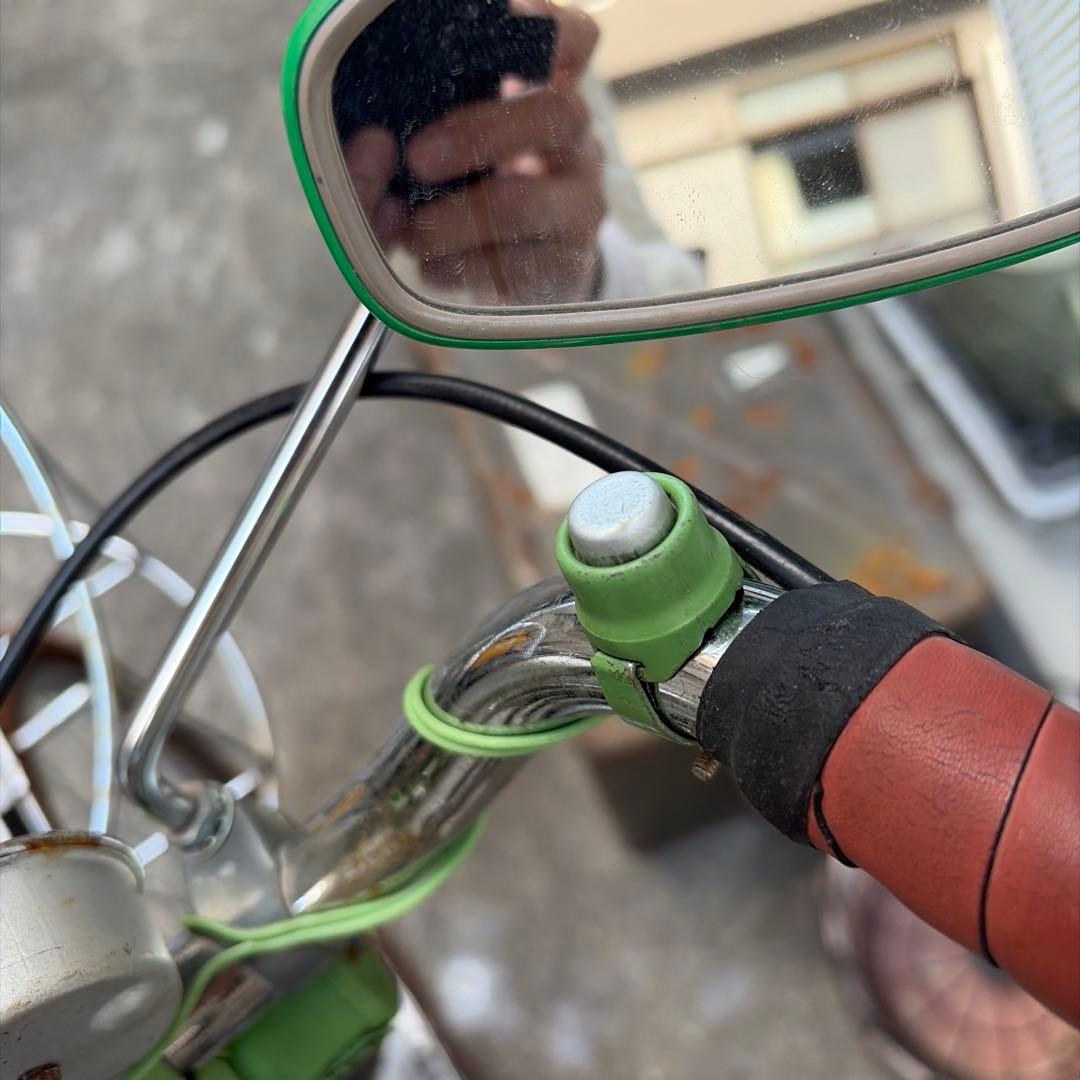 珍品　自転車ブザー　アンティーク　レトロ