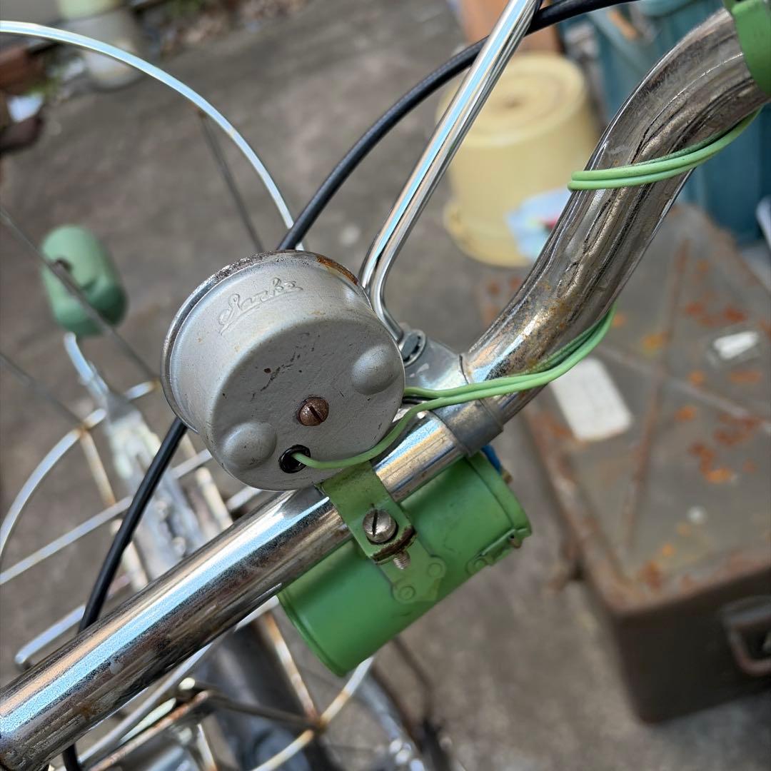 珍品　自転車ブザー　アンティーク　レトロ