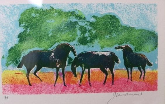 ポール・ギアマン　　オリジナルリトグラフ