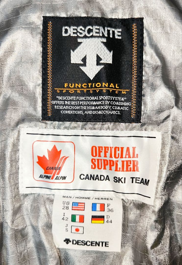 DESCENTE デサント スキーウェア上下セット Sサイズ