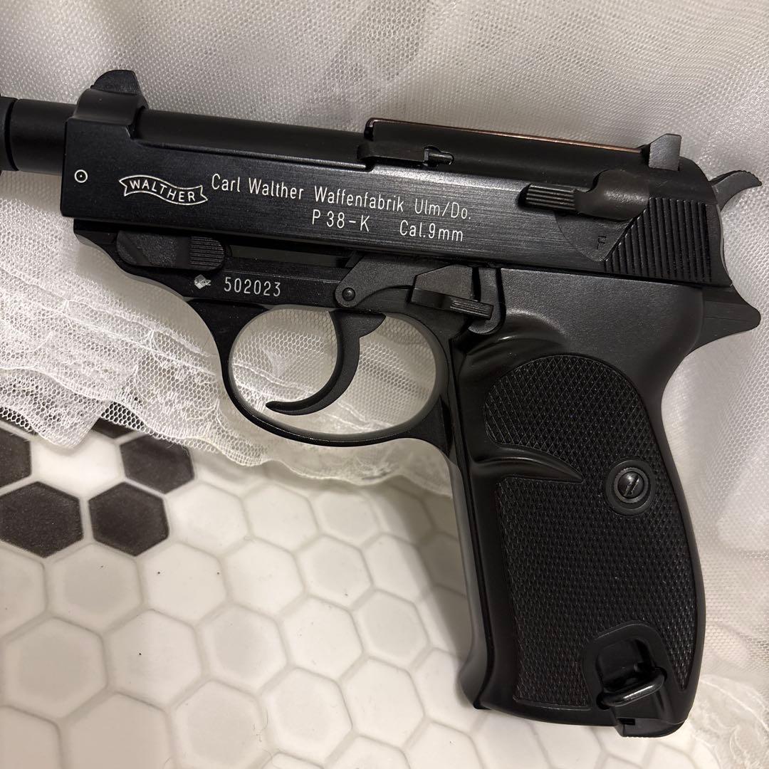 WALTHER P38-K サイレンサーモデル ブラック
