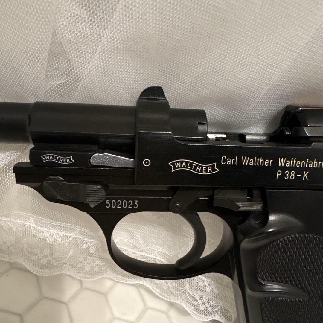 WALTHER P38-K サイレンサーモデル ブラック