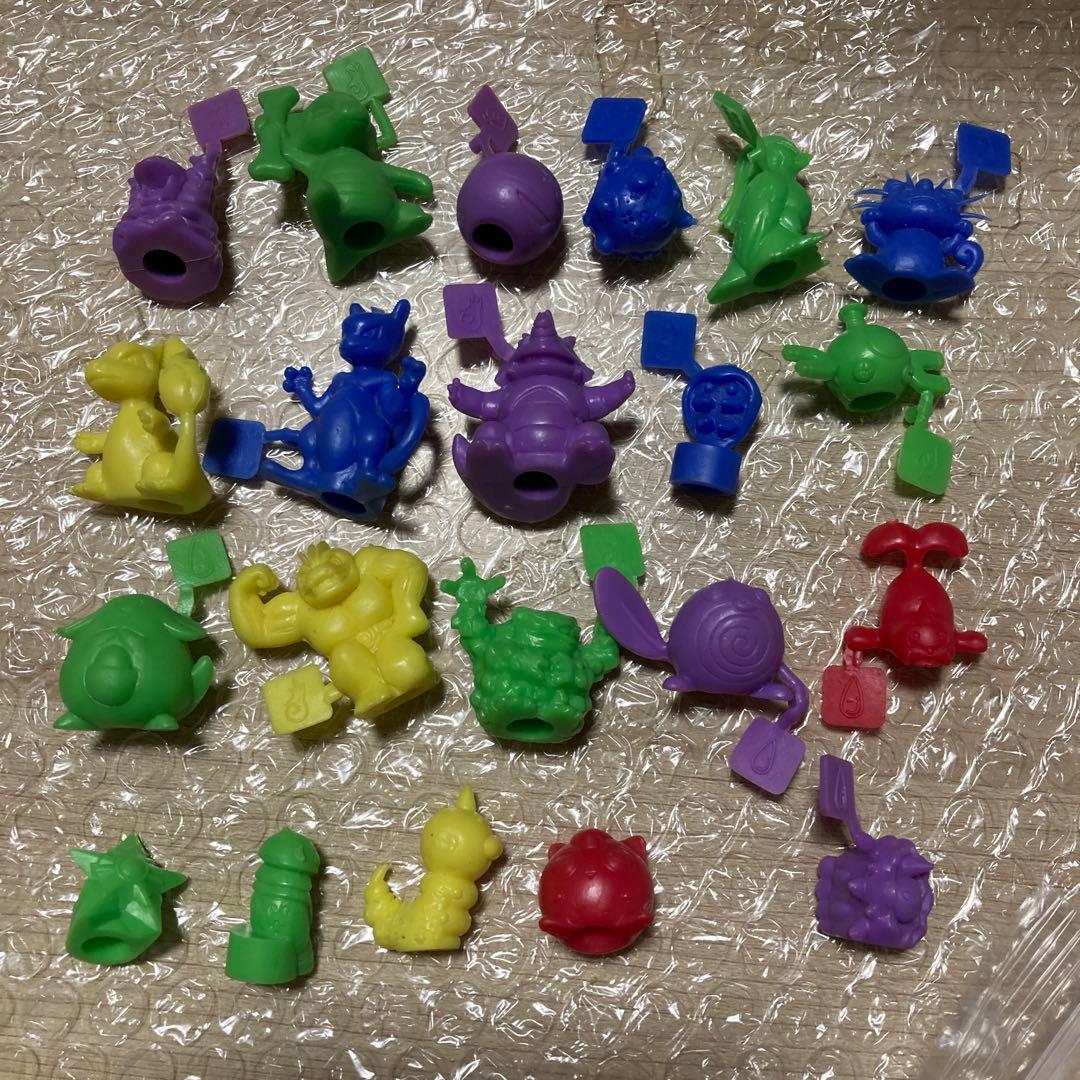 y*u様 ポケモンガチャ　塩ビ人形　消しゴムフィギュア フルコンプ　未切りあり