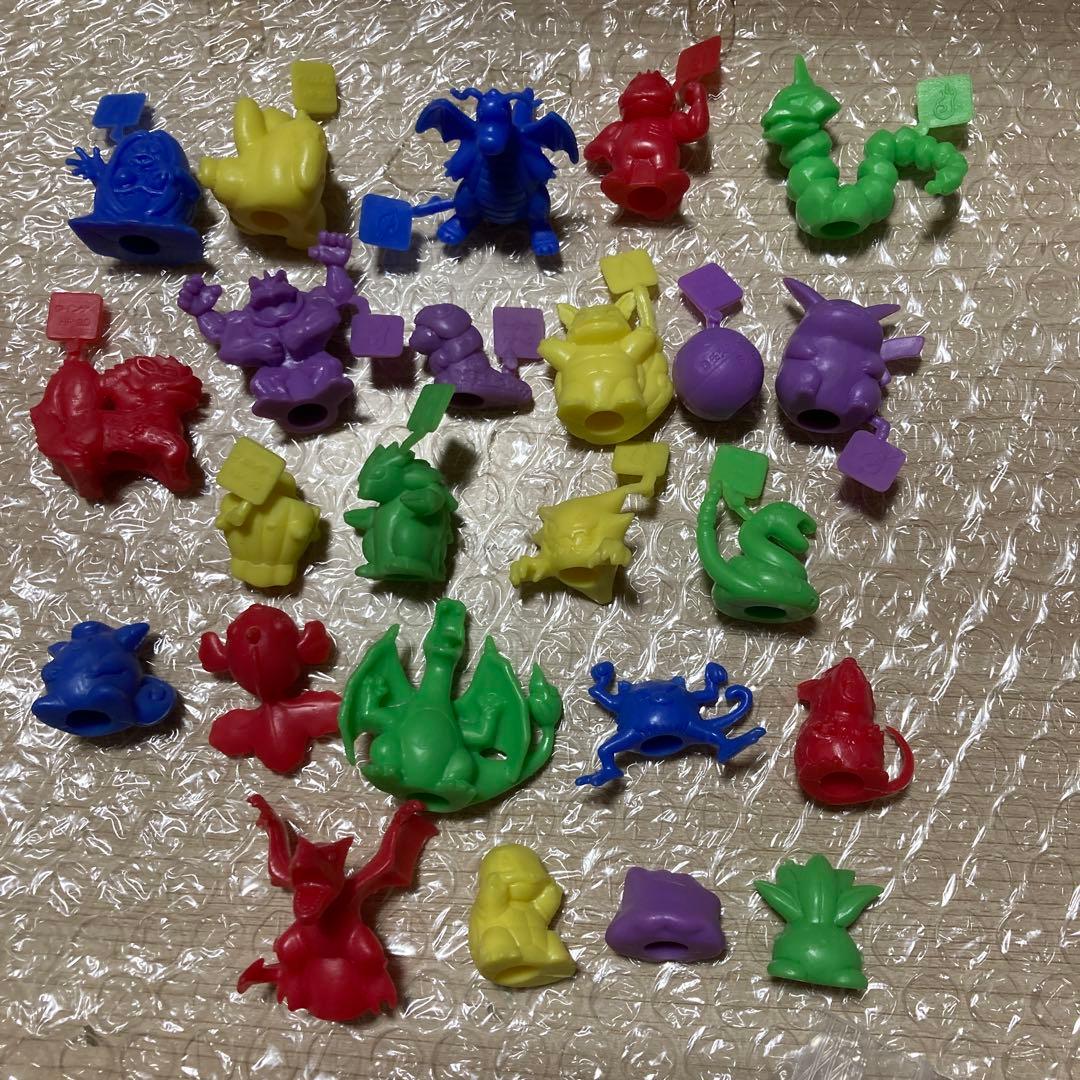 y*u様 ポケモンガチャ　塩ビ人形　消しゴムフィギュア フルコンプ　未切りあり