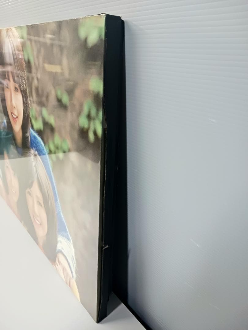 昭和レトロ！当時物『キャンディーズ』木製 ポスターパネル 大判 B2サイズ