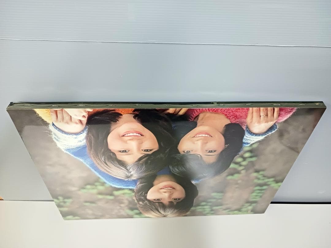 昭和レトロ！当時物『キャンディーズ』木製 ポスターパネル 大判 B2サイズ