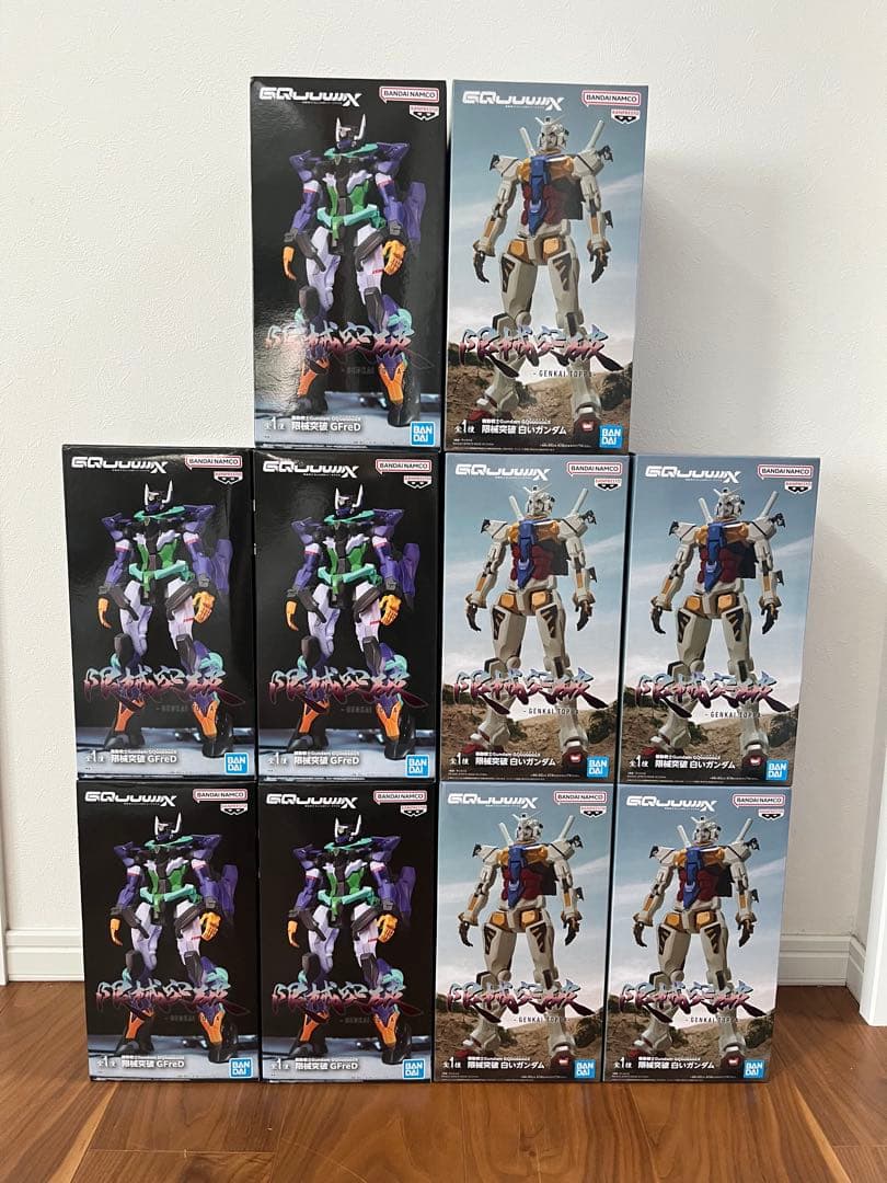 限界突破　ジークアクス　白いガンダム　ジフレド　フィギュアセット　①