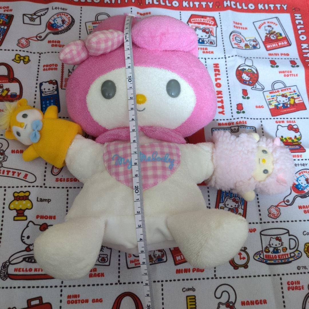 【希少レア】マイメロディ ・ ハンドパペット・ぬいぐるみ・サンリオ・レトロ