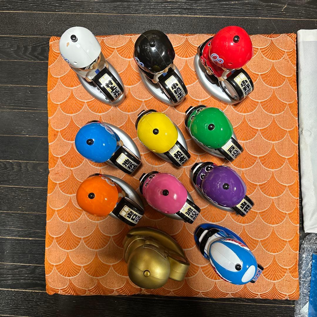 ケイリンマン　目覚まし時計　11体セット　当時品