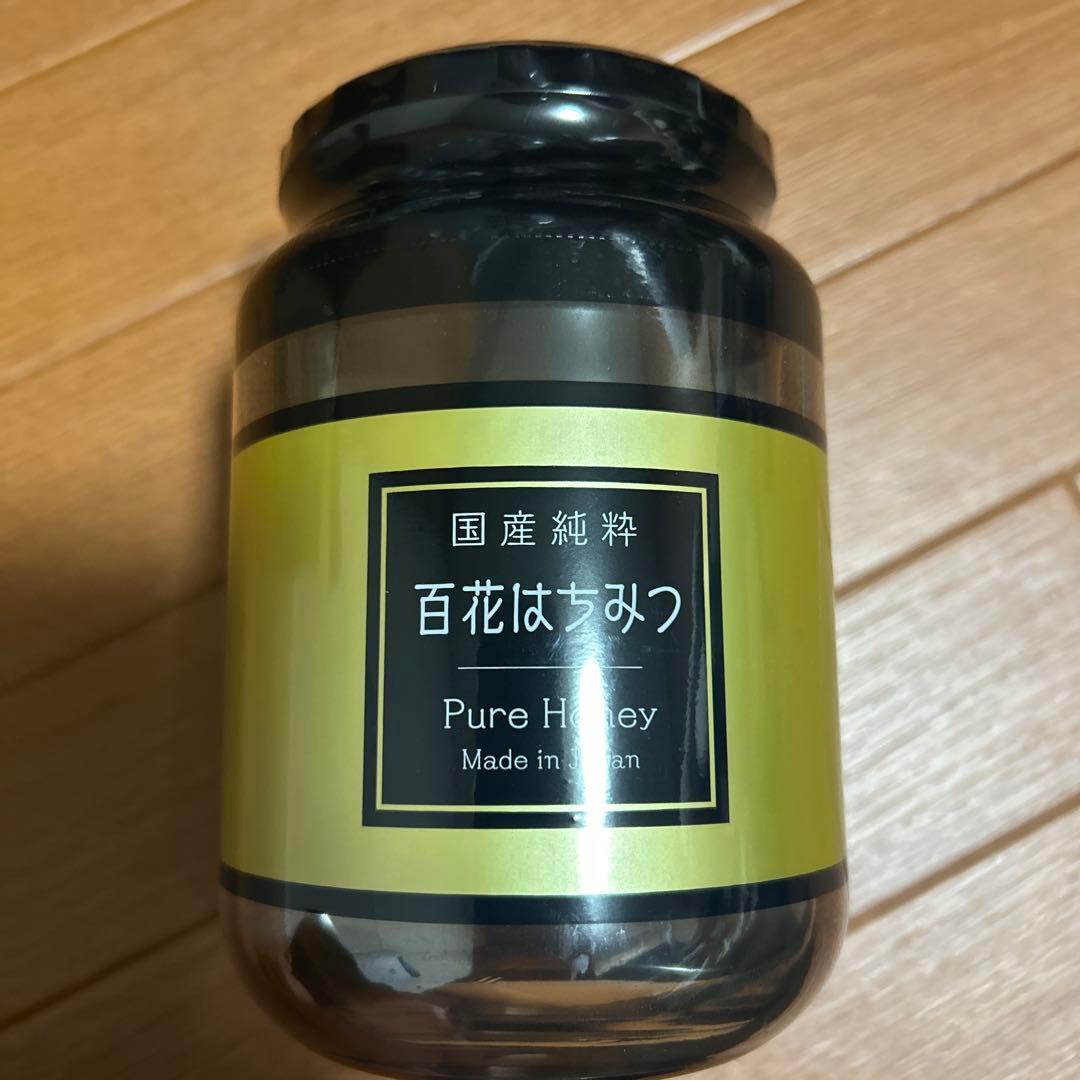 新品未開封「はちみつの恵」国産純粋百花はちみつ 1000g ４本セット