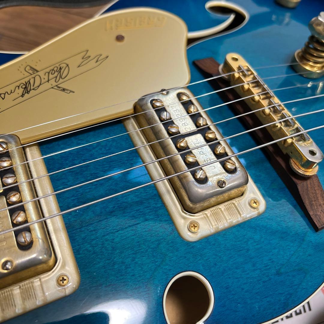 GRETSCH エレキギター ブルーバースト ハードケース付き