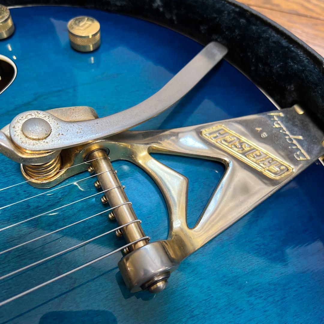GRETSCH エレキギター ブルーバースト ハードケース付き