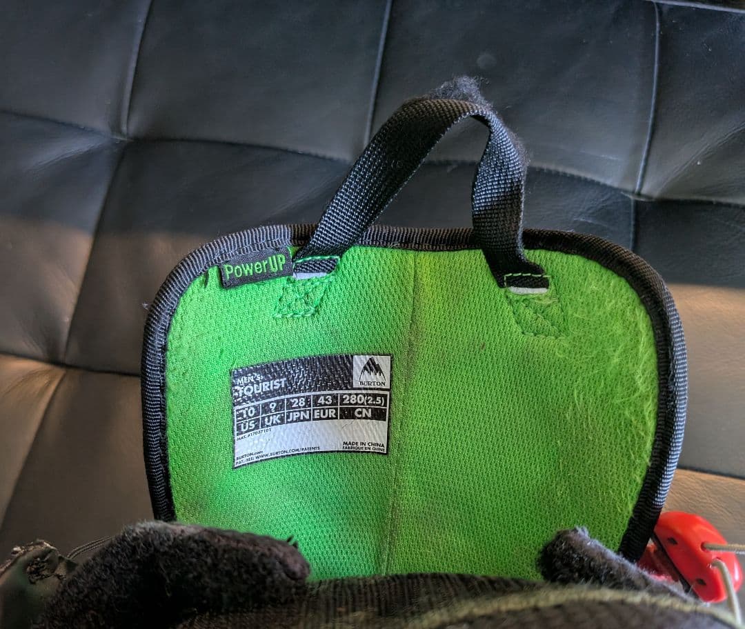 Burton LIFE スノーボードブーツ 男性用 ブラック